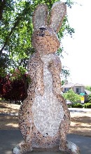 Jack and Jillian Rabbit by Donna Billick